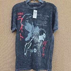 Anime Graphic Tee - Black